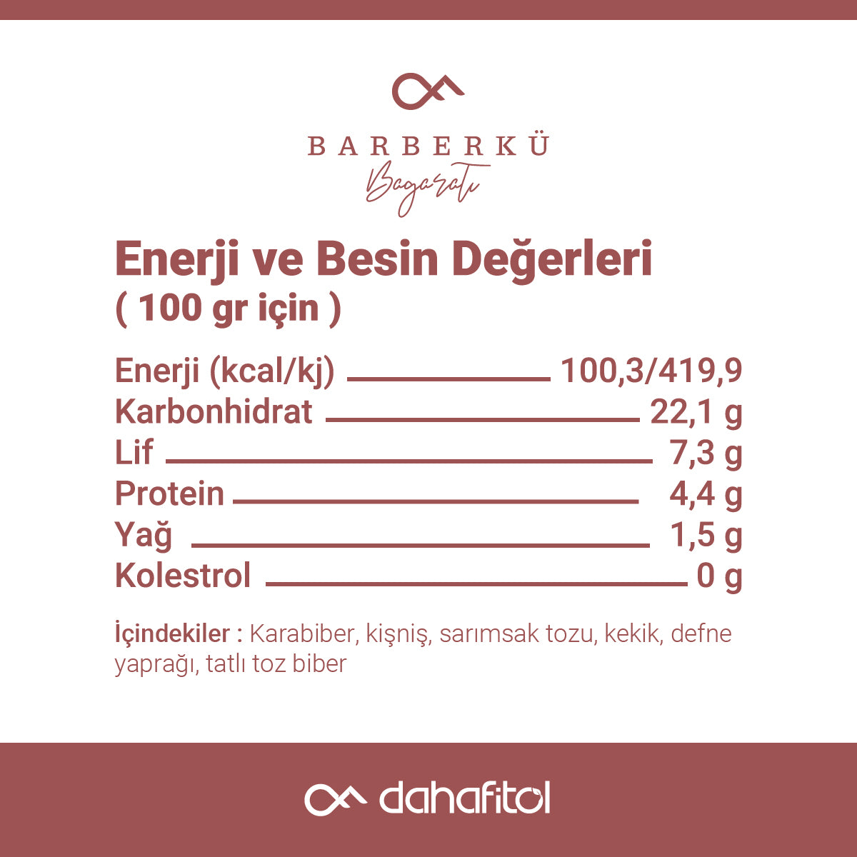 6'lı Baharat Paketi