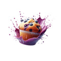 Yaban Mersini Muffin Aromalı Pirinç Kreması 500 GR