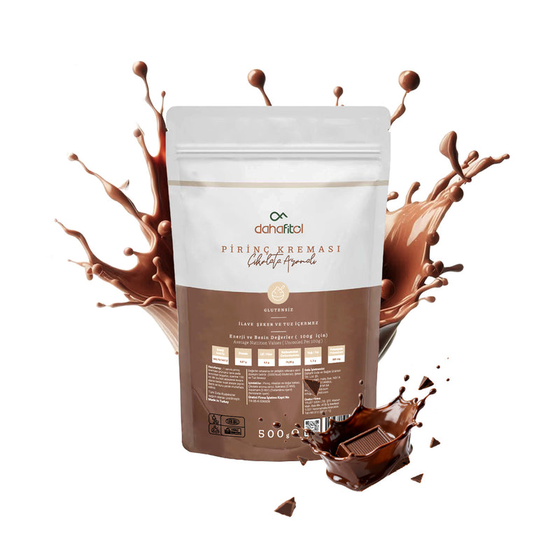 Çikolata Aromalı Pirinç Kreması 500 GR