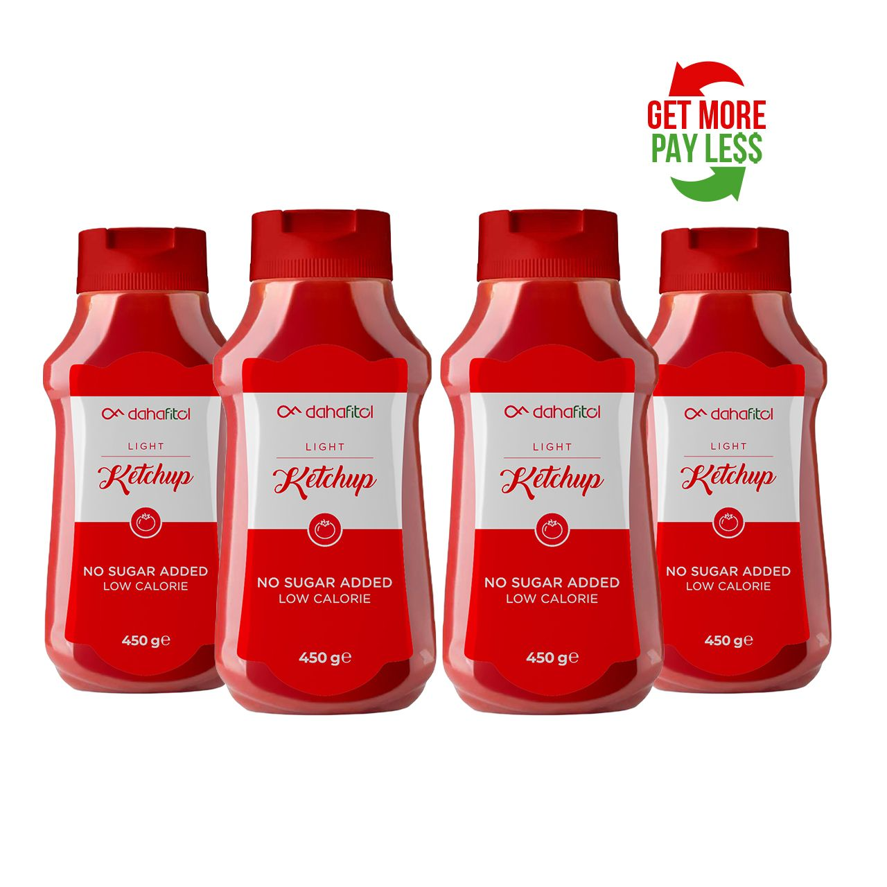 Light Ketçap 450 GR 4'lü Paket
