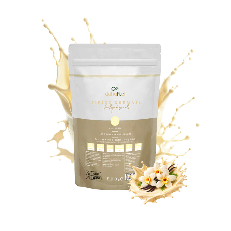 Vanilya Aromalı Pirinç Kreması 500 GR