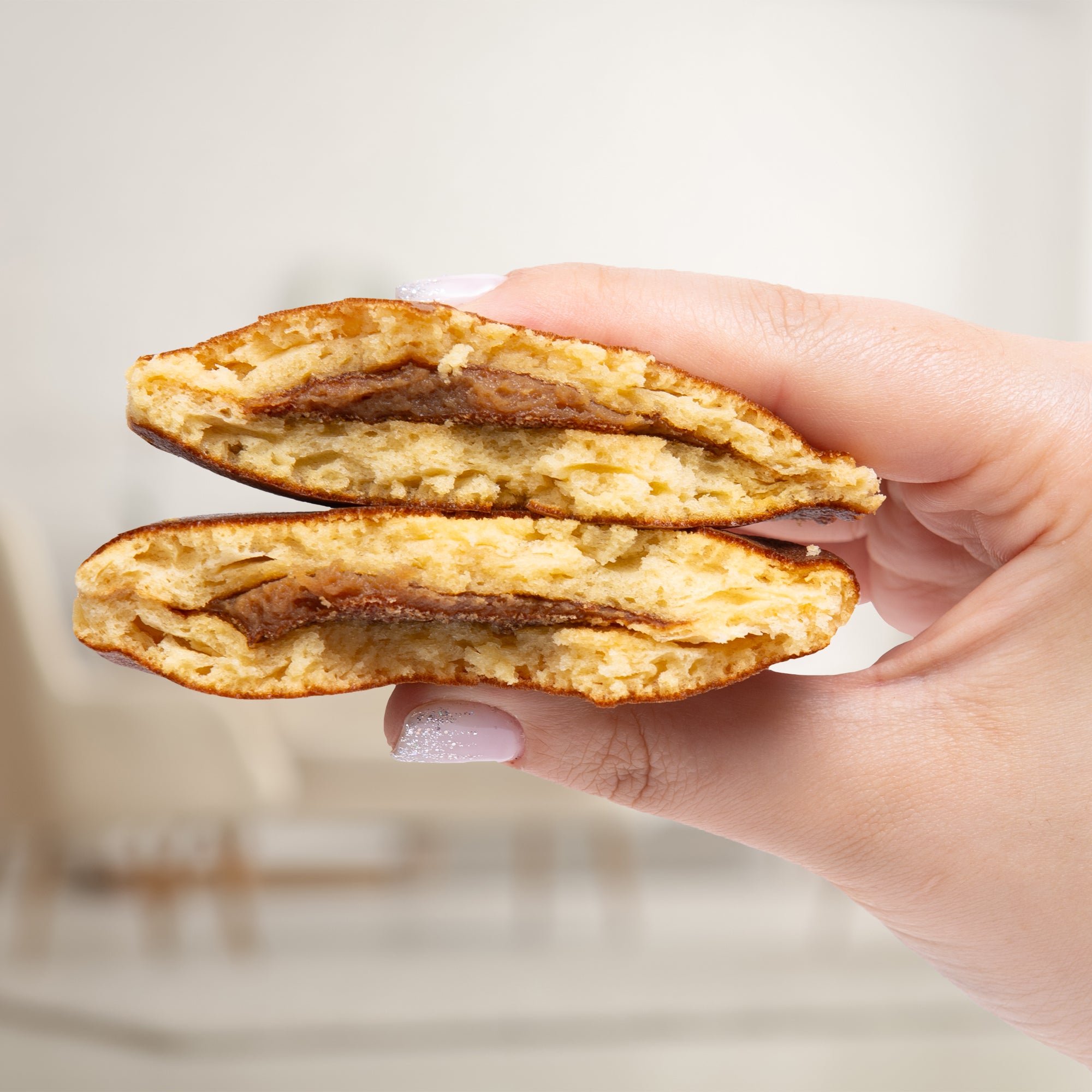 Bite & More Protein Pancake 50 GR - Caramel Cream 12 Adet