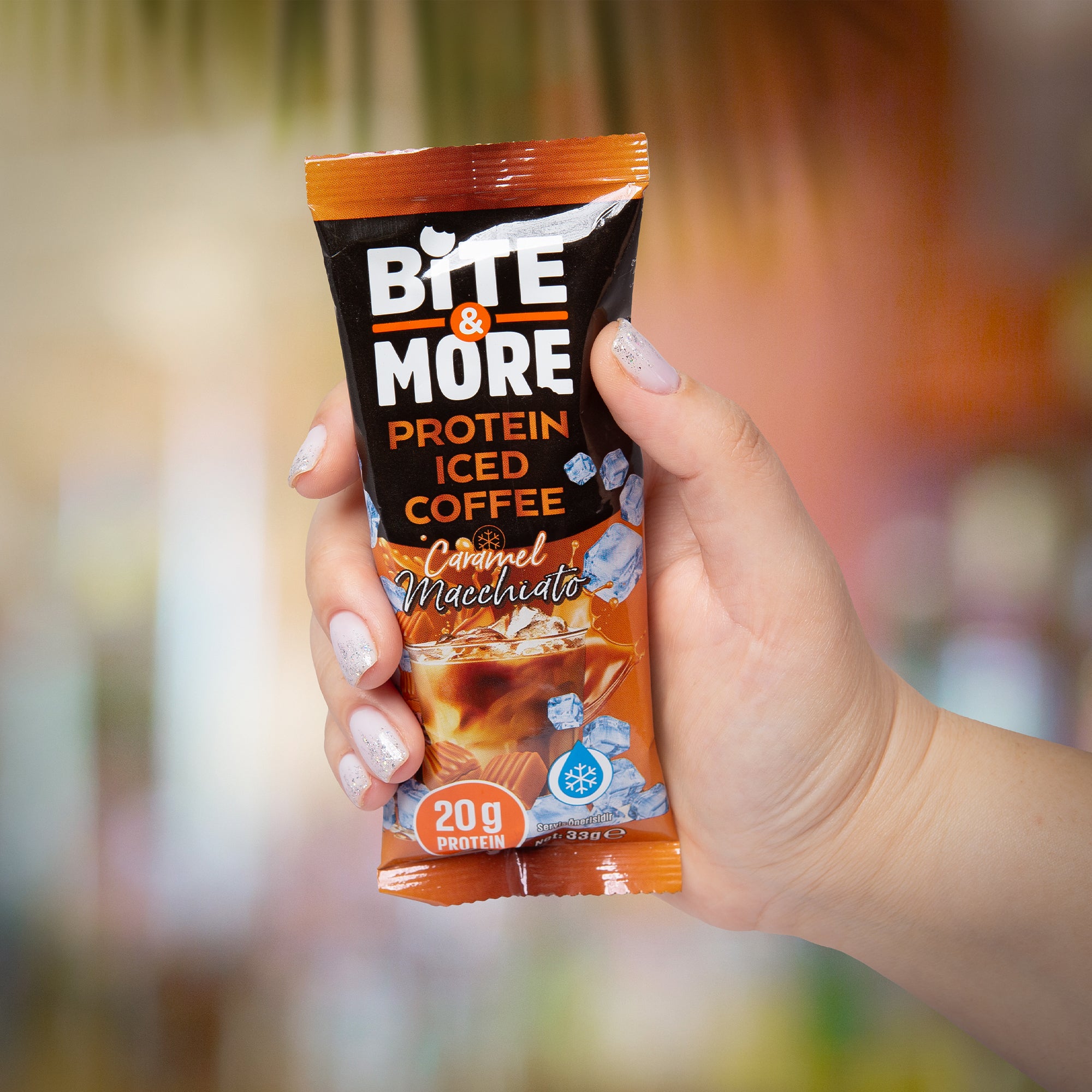 Bite & More Protein Iced Coffee 33 GR - Caramel Macchiato