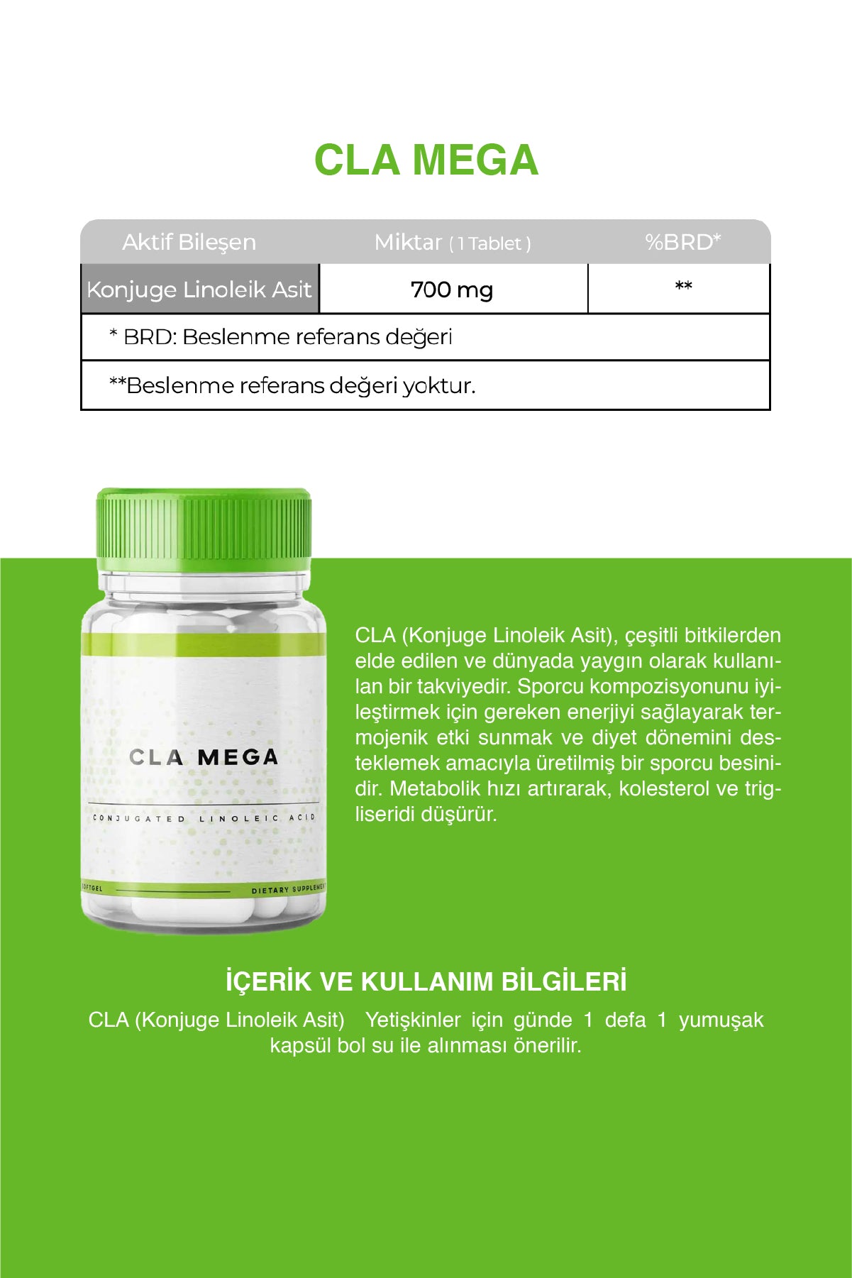 CLA Mega 45 Softgel