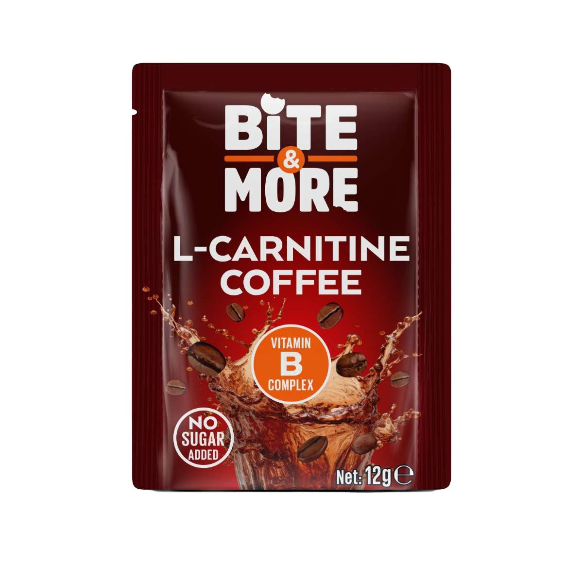 Bite & More L-Carnitine Coffee 12 GR - Şekersiz
