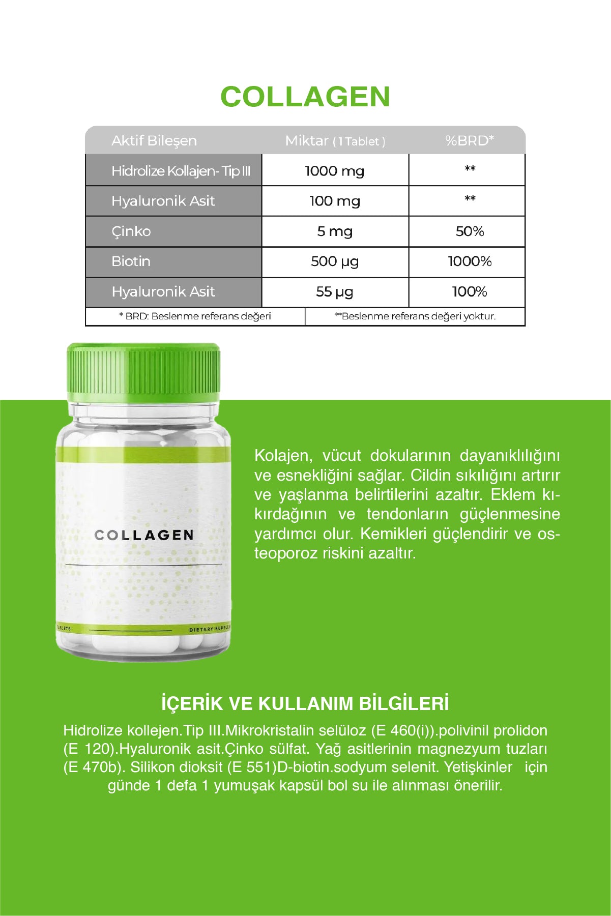 Collagen 30 Tablet