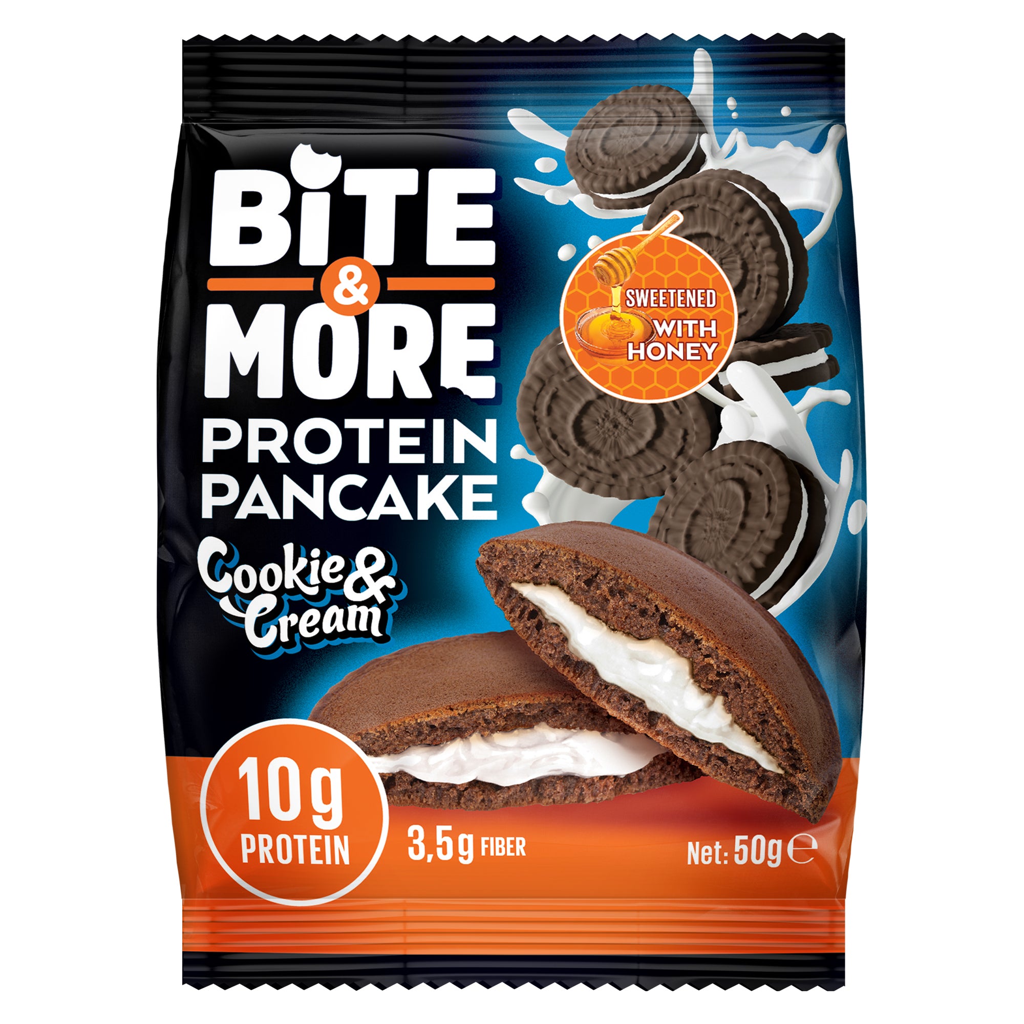 Bite & More Protein Pancake 50 GR - Cookie & Cream