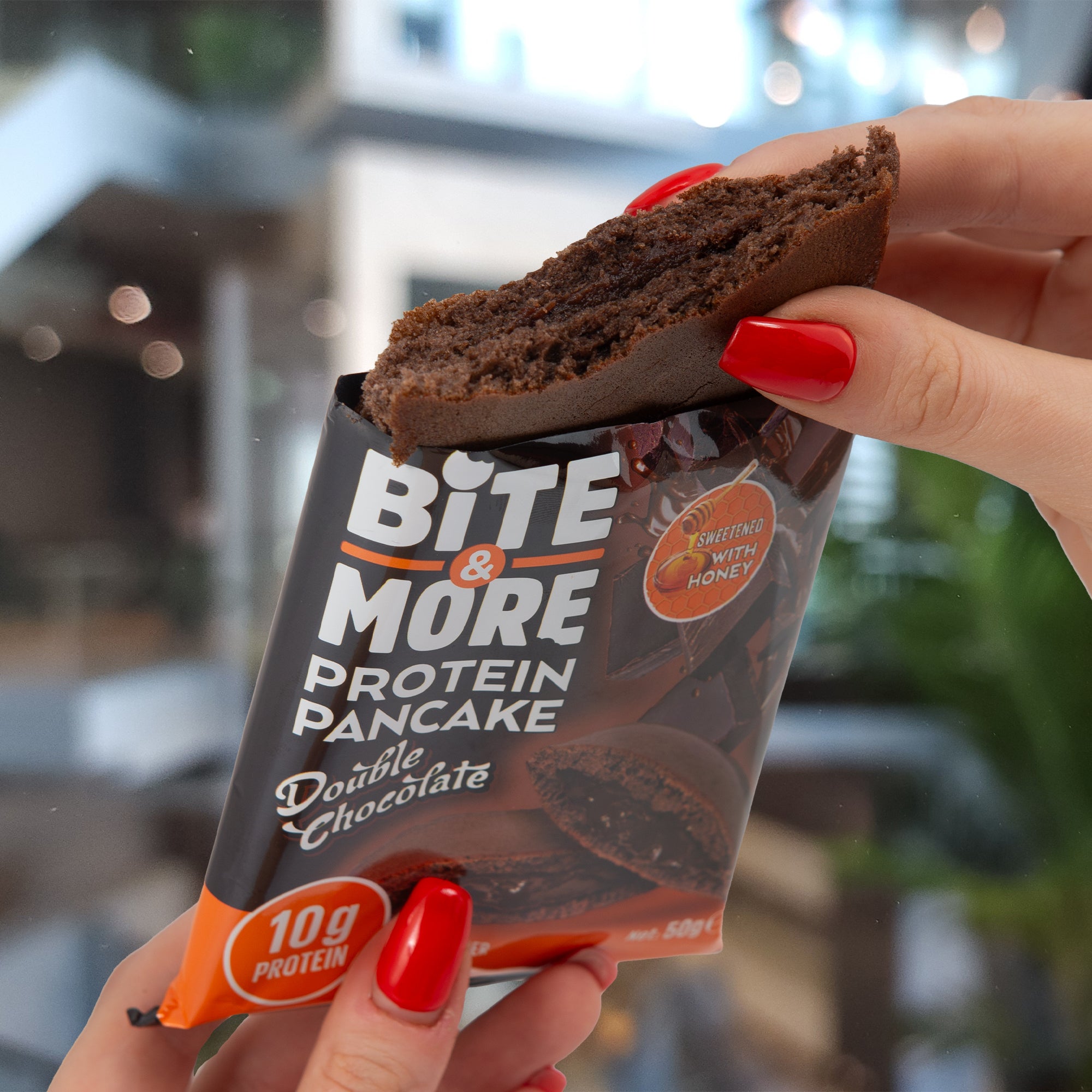 Bite & More Protein Pancake 50 GR - Double Chocolate