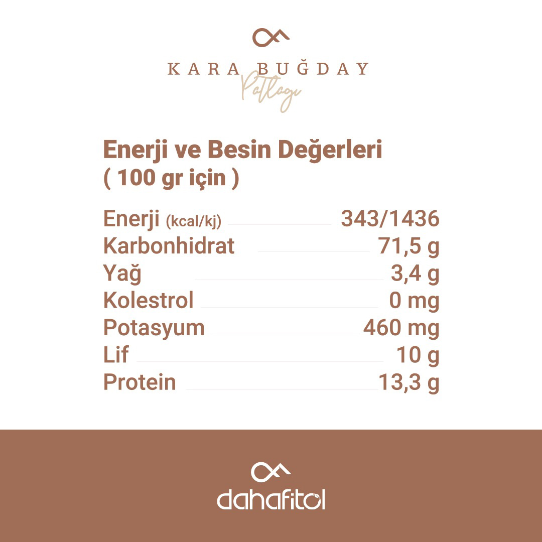 Karabuğday Patlağı 100 GR