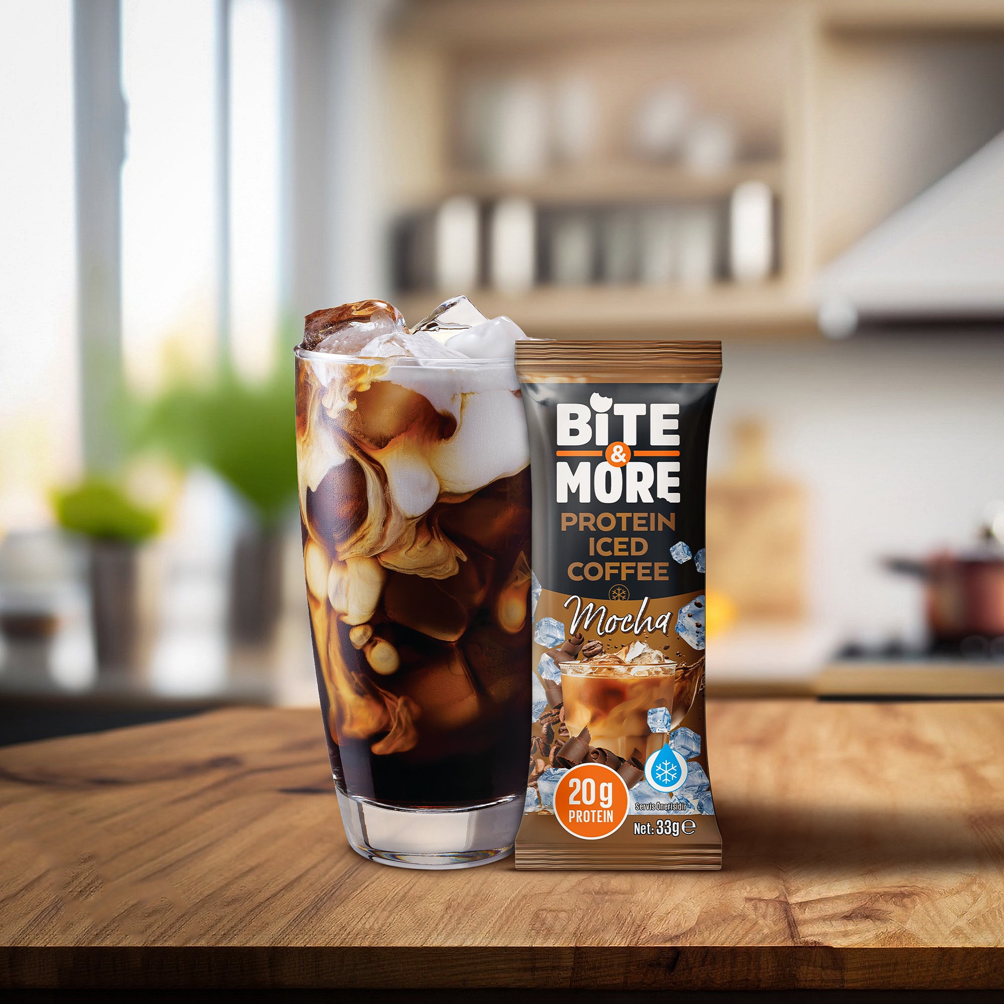 Bite & More Protein Iced Coffee 33 GR 10'Lu - Mocha