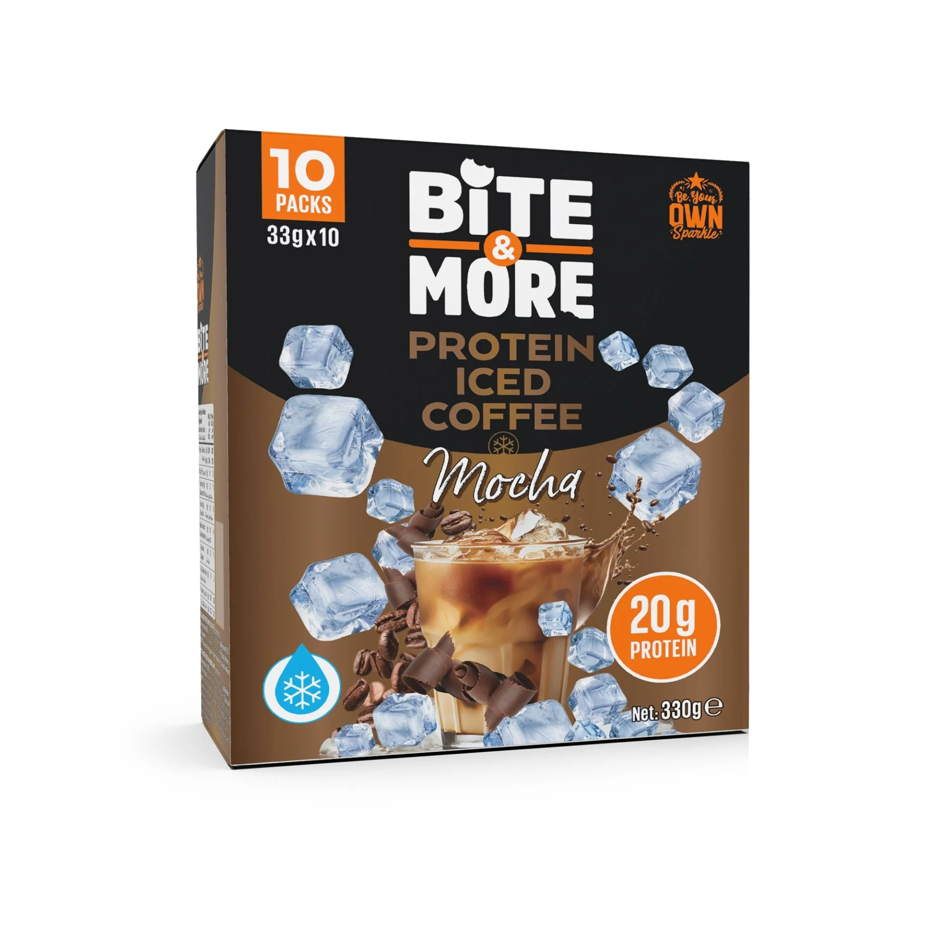 Bite & More Protein Iced Coffee 33 GR 10'Lu - Mocha