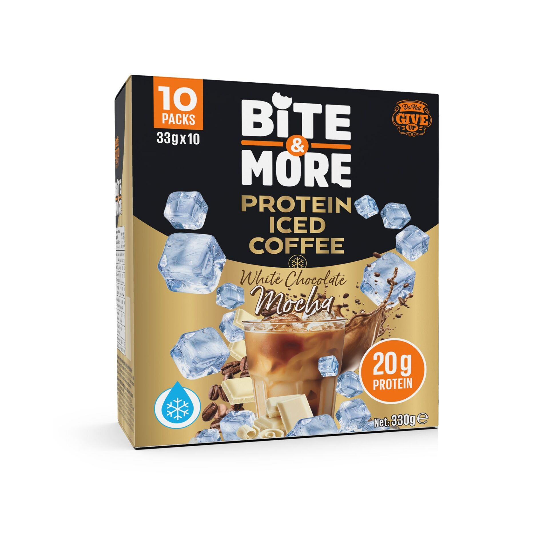 Bite & More Protein Iced Coffee 33 GR 10'Lu - White Chocolate Mocha