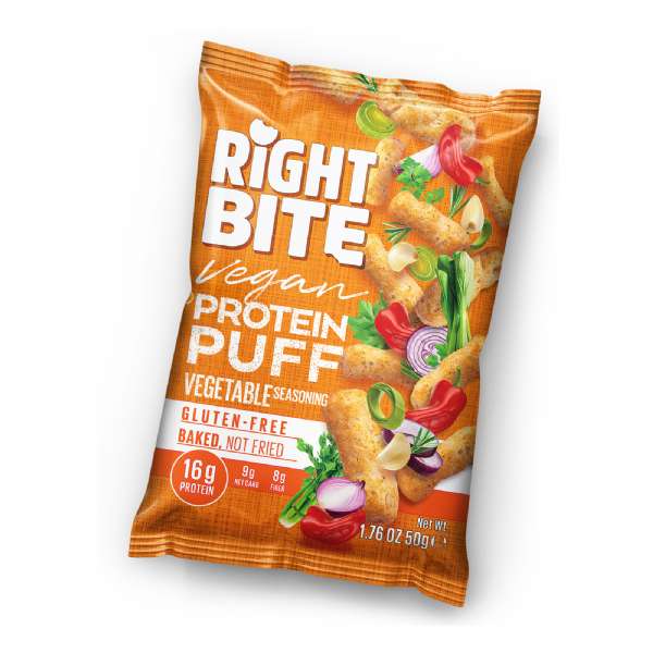 Bite & More Proteinli Vegan Cips 50 GR - Vegetable - 12 Adet