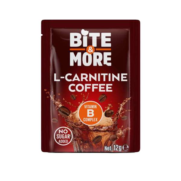 Bite & More L-Carnitine Coffee 12 GR - Şekersiz