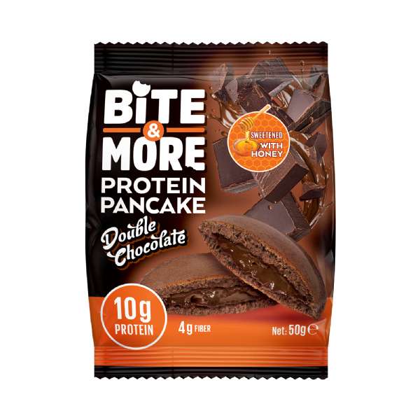 Bite & More Protein Pancake 50 GR - Double Chocolate