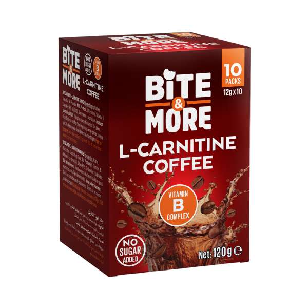 Bite & More L-Carnitine Coffee 12 GR - Şekersiz - 10 Adet