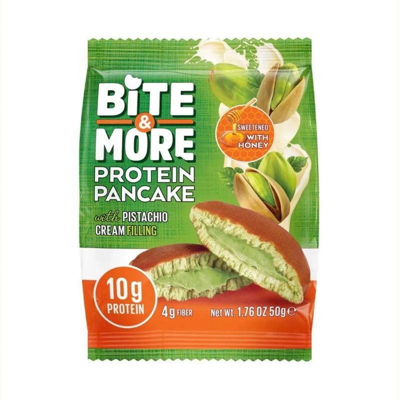 Bite & More Protein Pancake 50 GR - Pistachio Cream